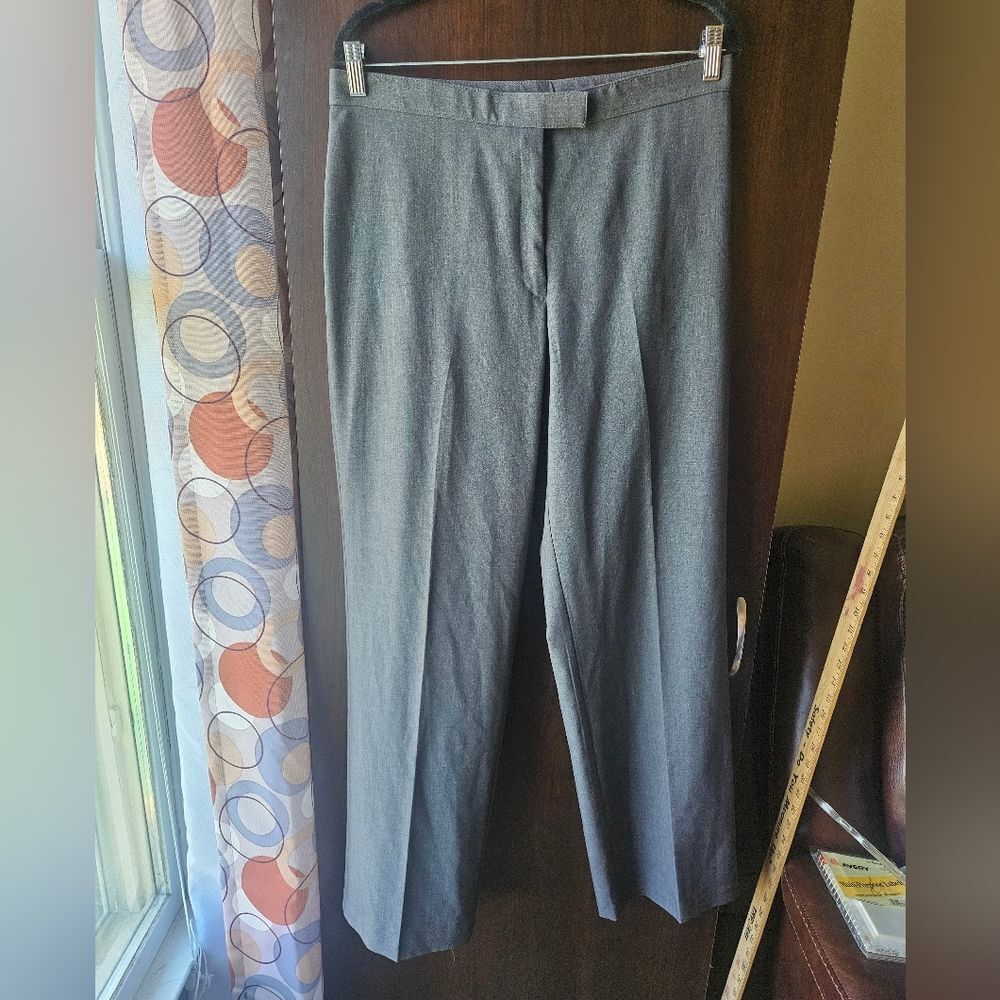 Sag Harbor Strerch Charcoal Trousers Size 12